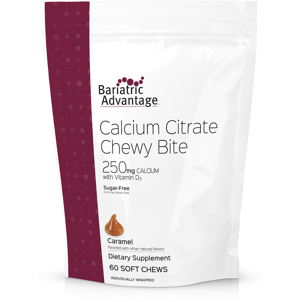 Bariatric Advantage Calcium Chewy Bites 250mg